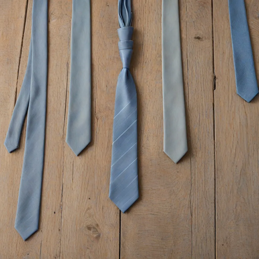 Jaki krawat do niebieskiej koszuli?