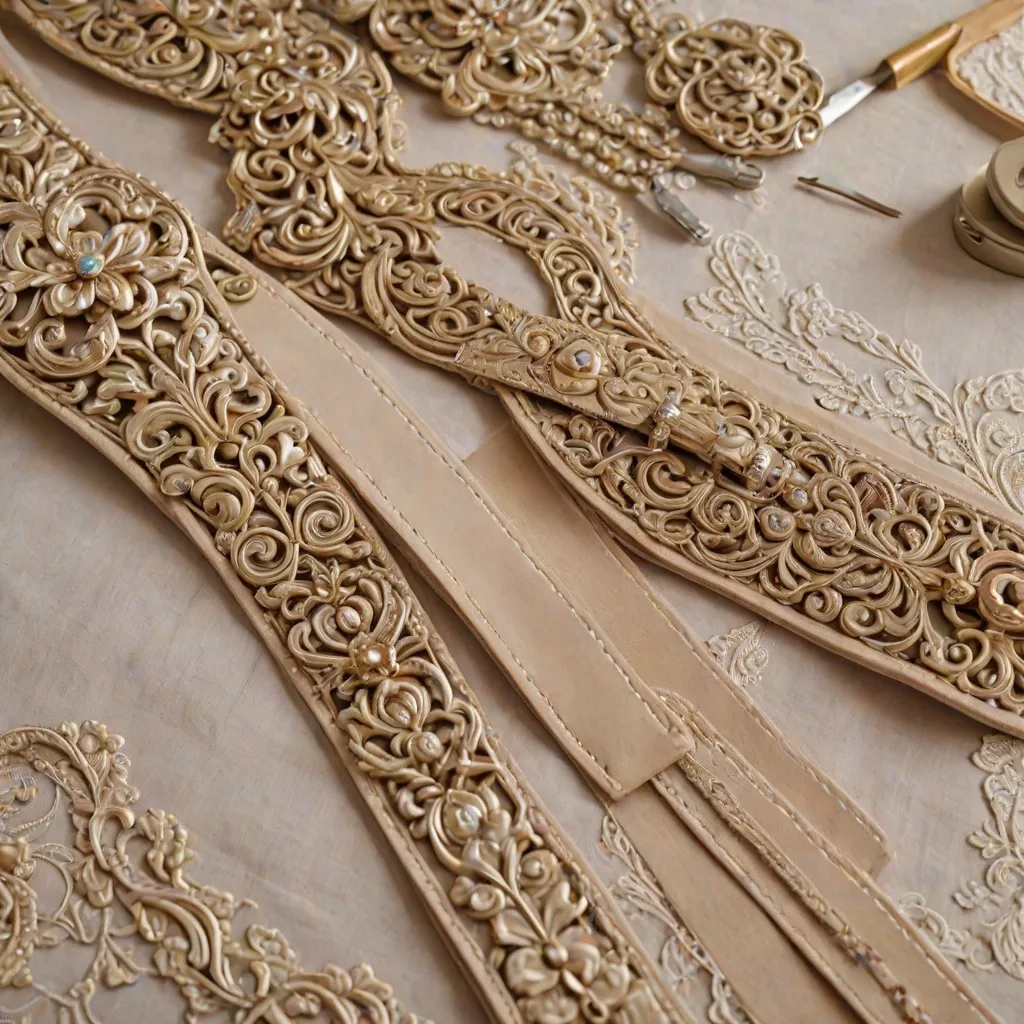 Jak zrobić ozdobny pasek do sukienki