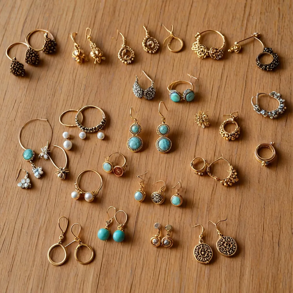 Jakie kolczyki po przekłuciu uszu wybrać?