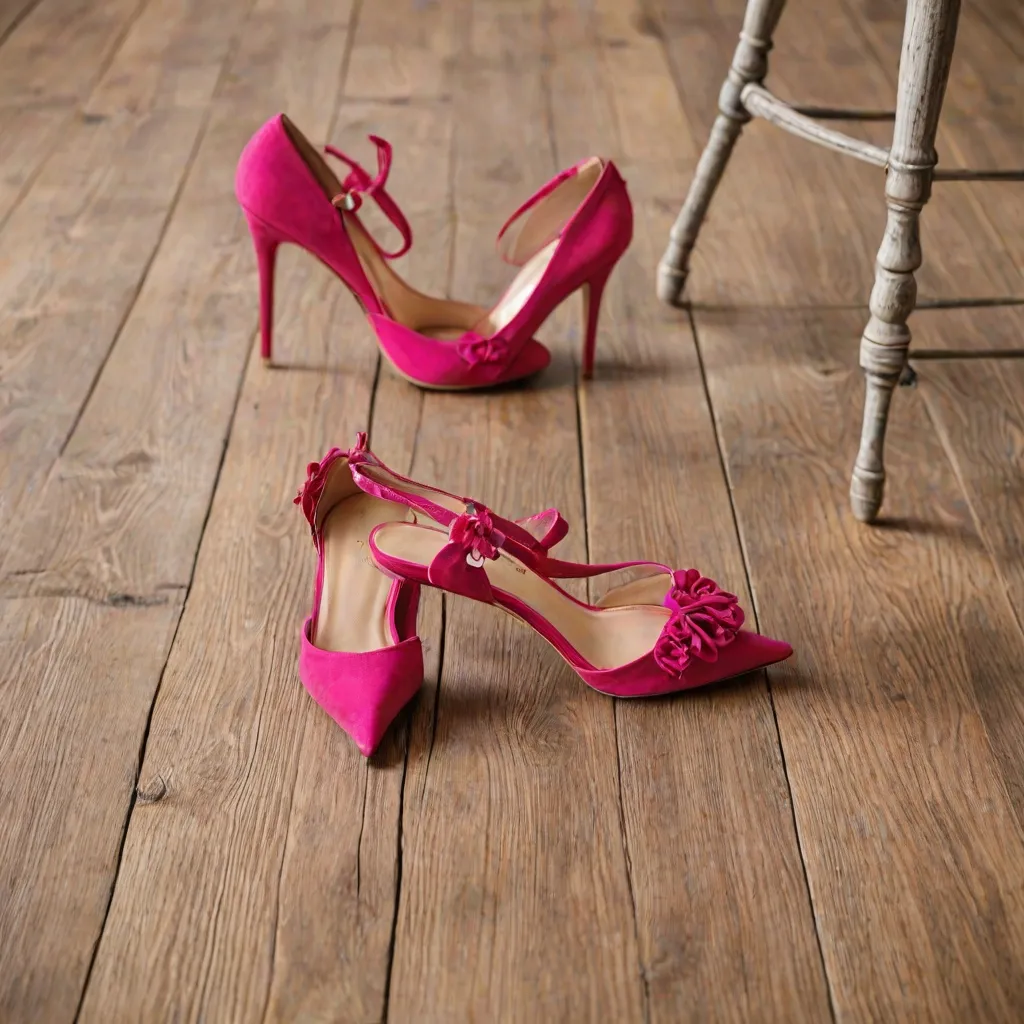 Jakie buty do fuksjowej sukienki?