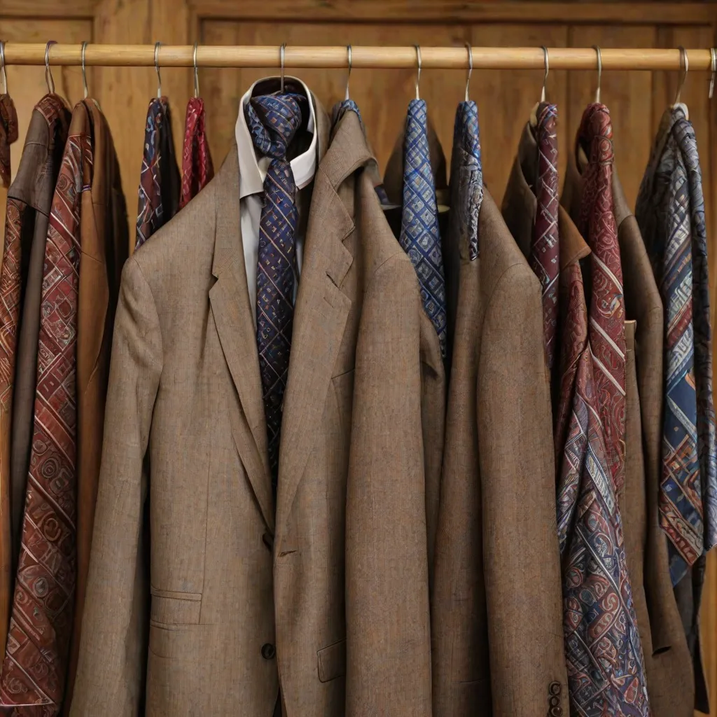 Jaki krawat do brązowego garnituru?