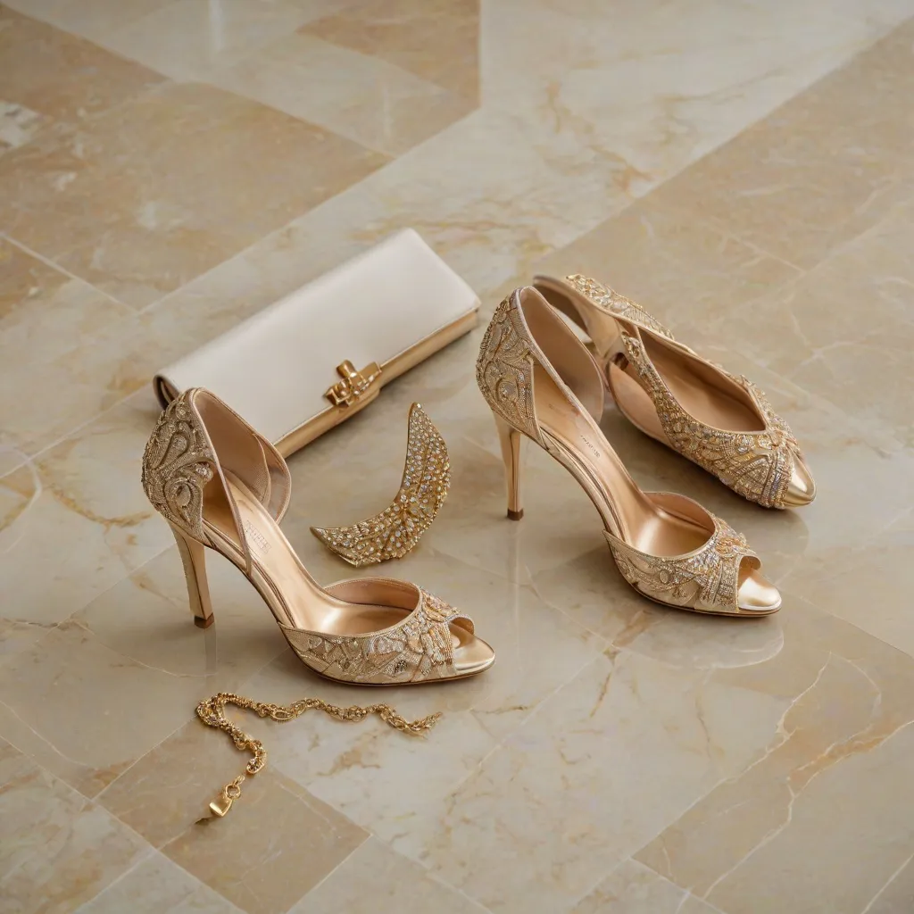 Jakie buty do złotej sukienki?