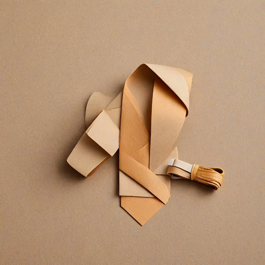 Jak zrobić krawat z papieru?