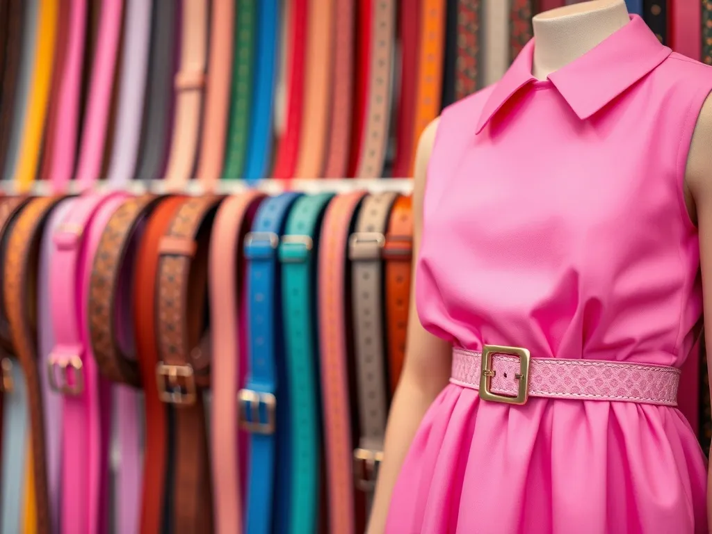 Jaki pasek do różowej sukienki? Sprawdź nasze stylowe propozycje!