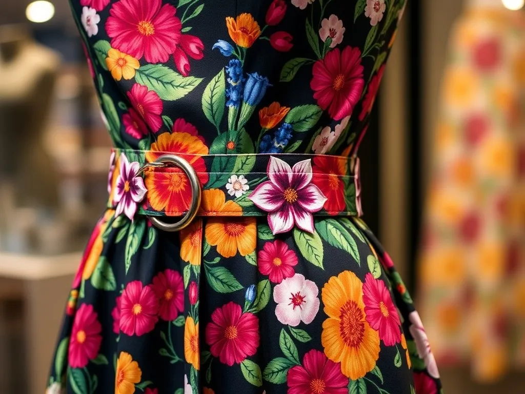 Jaki pasek do sukienki w kwiaty? Sprawdź nasze porady!