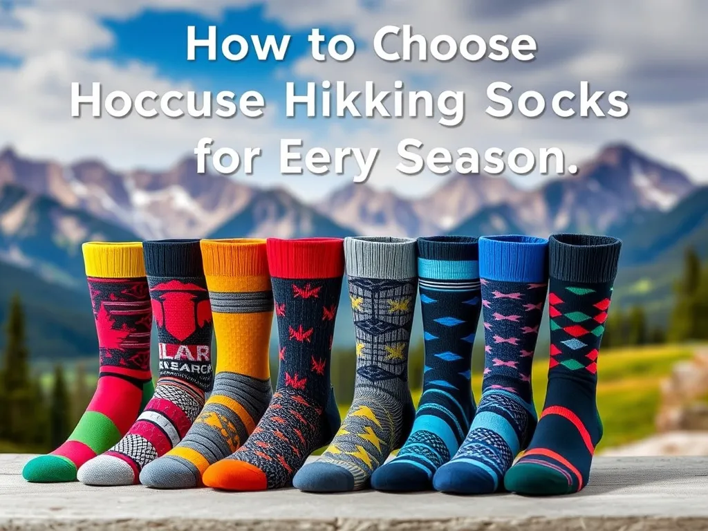 Jakie skarpetki w góry wybrać na każdą porę roku?