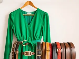 Jaki pasek do zielonej sukienki wybrać? Sprawdź nasze propozycje!