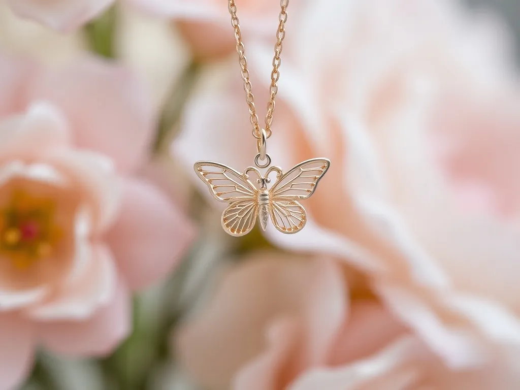 Co oznacza naszyjnik z motylem? Odkryj jego symbolikę