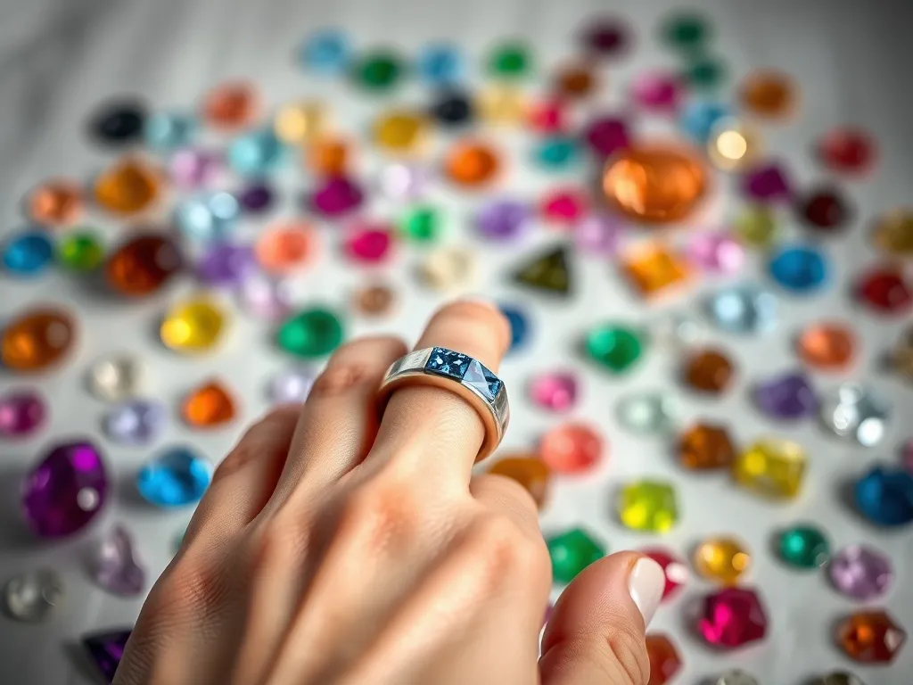 Pierścionek zmieniający kolor: co oznacza jego barwa?