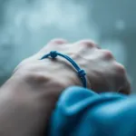 Co oznacza niebieska bransoletka? Odkryj jej symbolikę