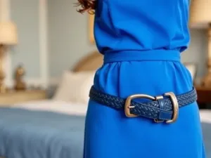 Jaki pasek do niebieskiej sukienki? Oto najlepsze propozycje!