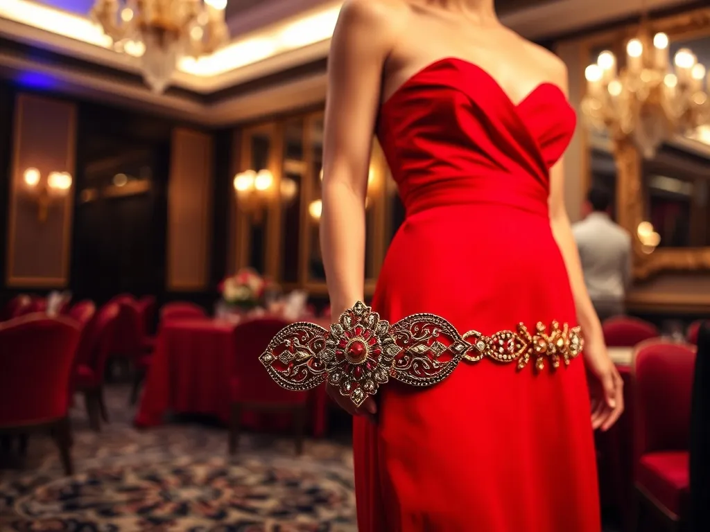 Jaki pasek do czerwonej sukienki wybrać na różne okazje?