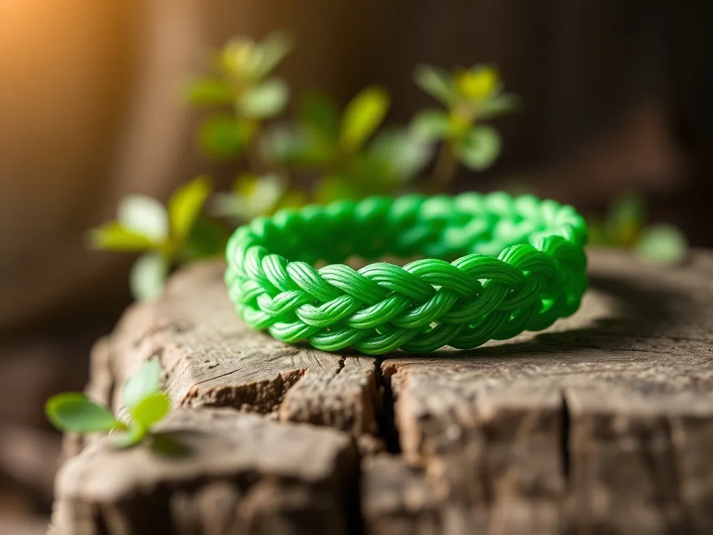 Co oznacza zielona bransoletka? Odkryj jej symbolikę