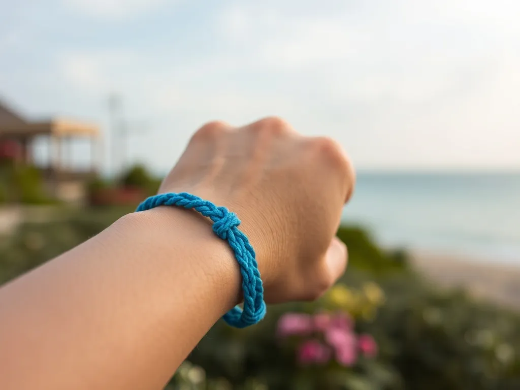 Co oznacza niebieska bransoletka na ręce? Odkryj jej symbolikę!