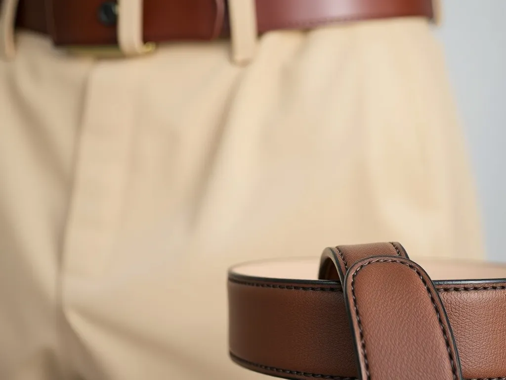 Jaki pasek do beżowych spodni wybrać? Praktyczne porady