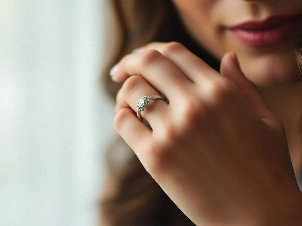 Co oznacza pierścionek na lewej ręce? Odkryj jego znaczenie!