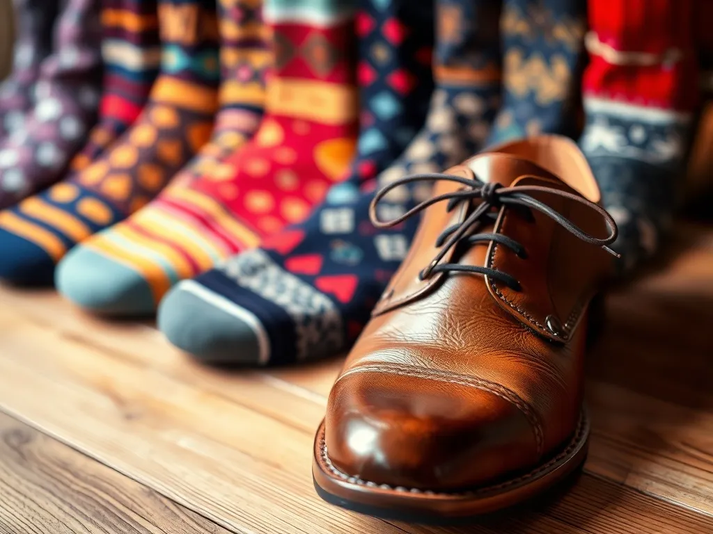 Jakie skarpetki do brązowych butów będą najlepsze?